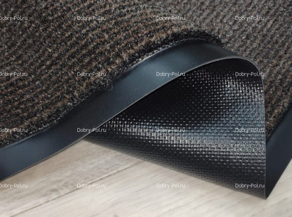 Грязезащитный коврик комфорт коричневый 80x120 см